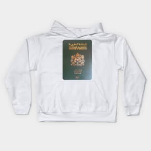 Moroccan Passport Kids Hoodie